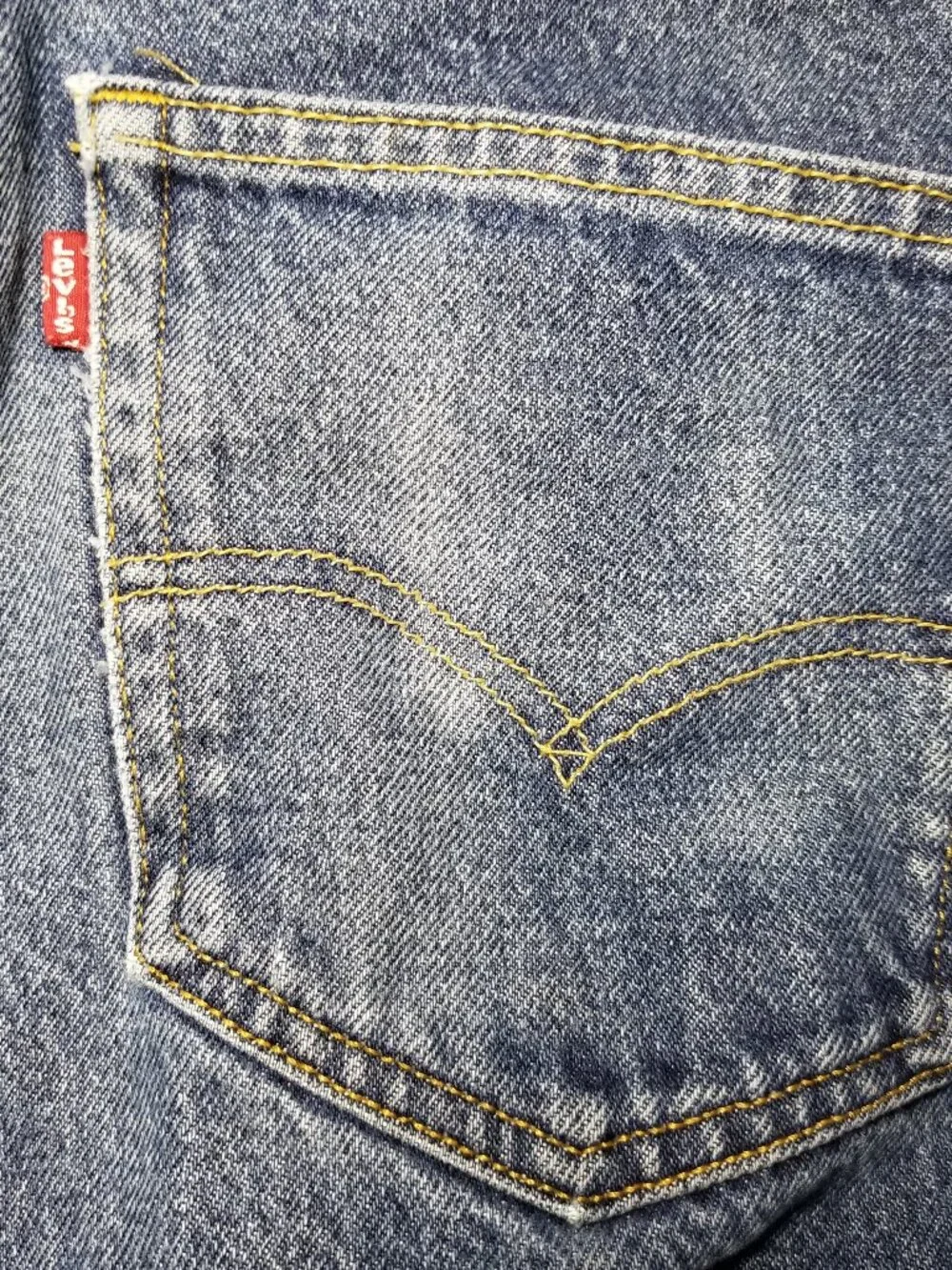 Levi's 505 Mens 32x32 Regular Fit Straight Leg Jeans Medium Wash Retro Street